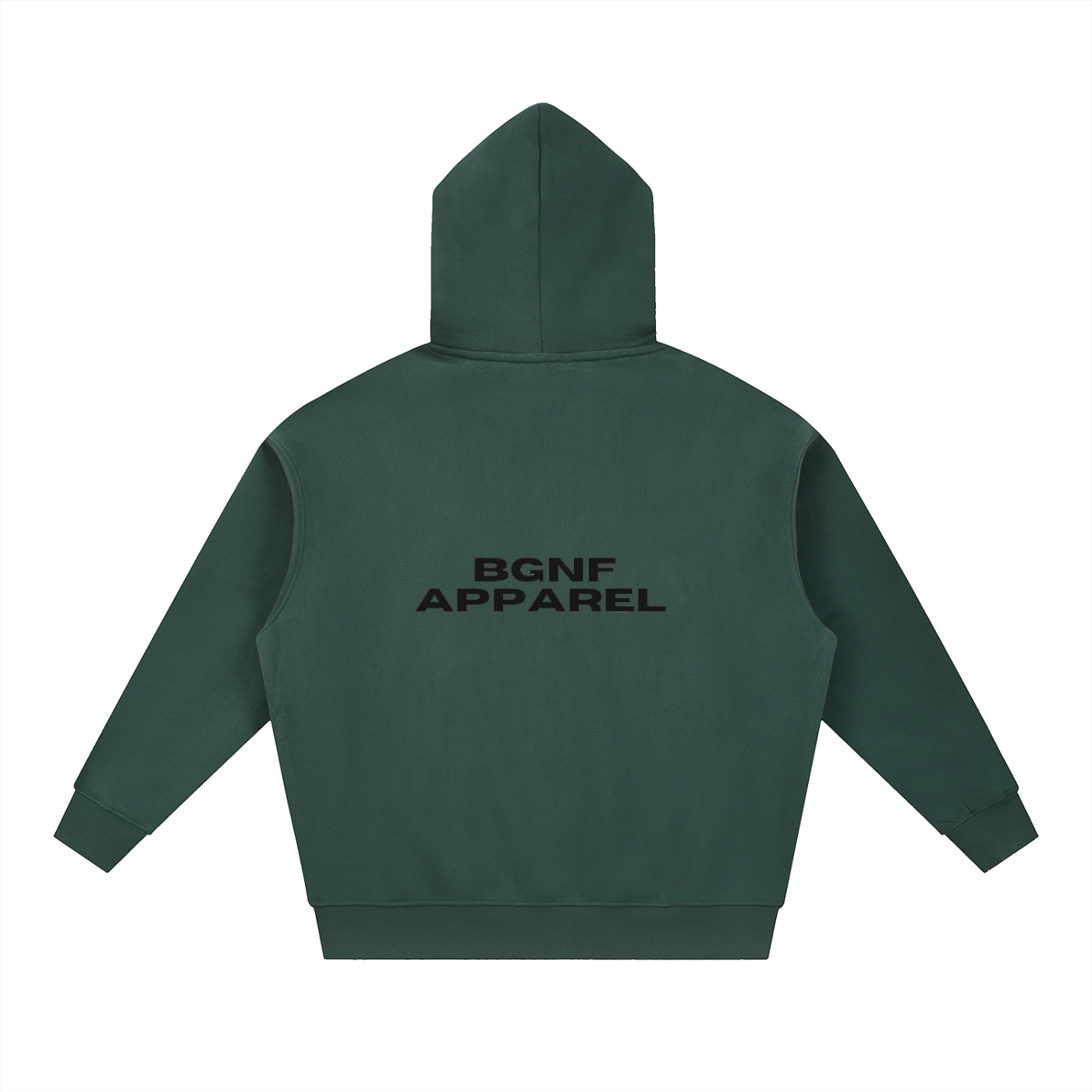 BGNF Unisex Oversized Fleece Boxy Hoodie