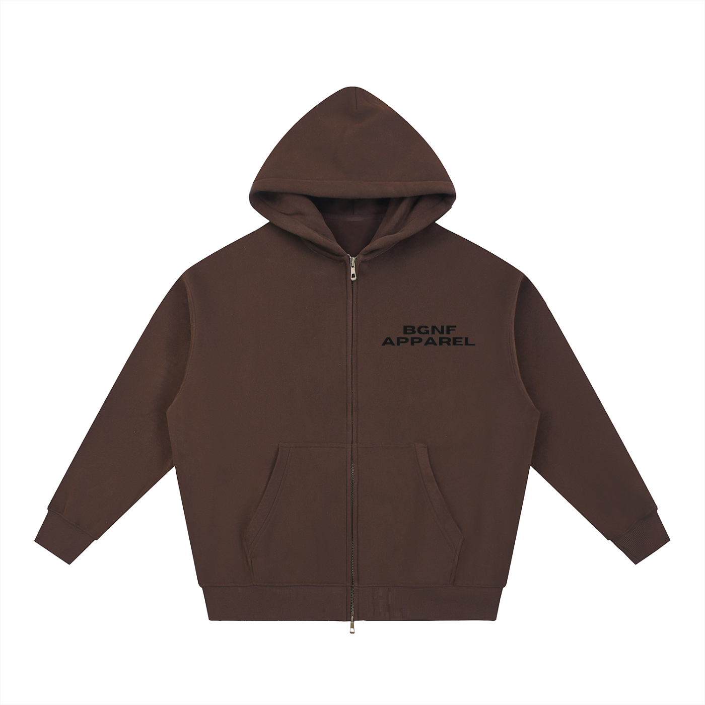 BGNF Unisex Oversized Fleece Boxy Hoodie