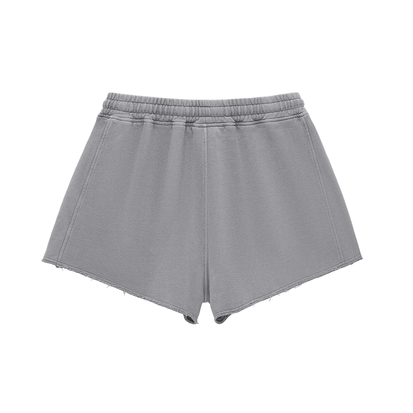 Women’s BGNF Snow Washed Raw Edge Drawstring Shorts