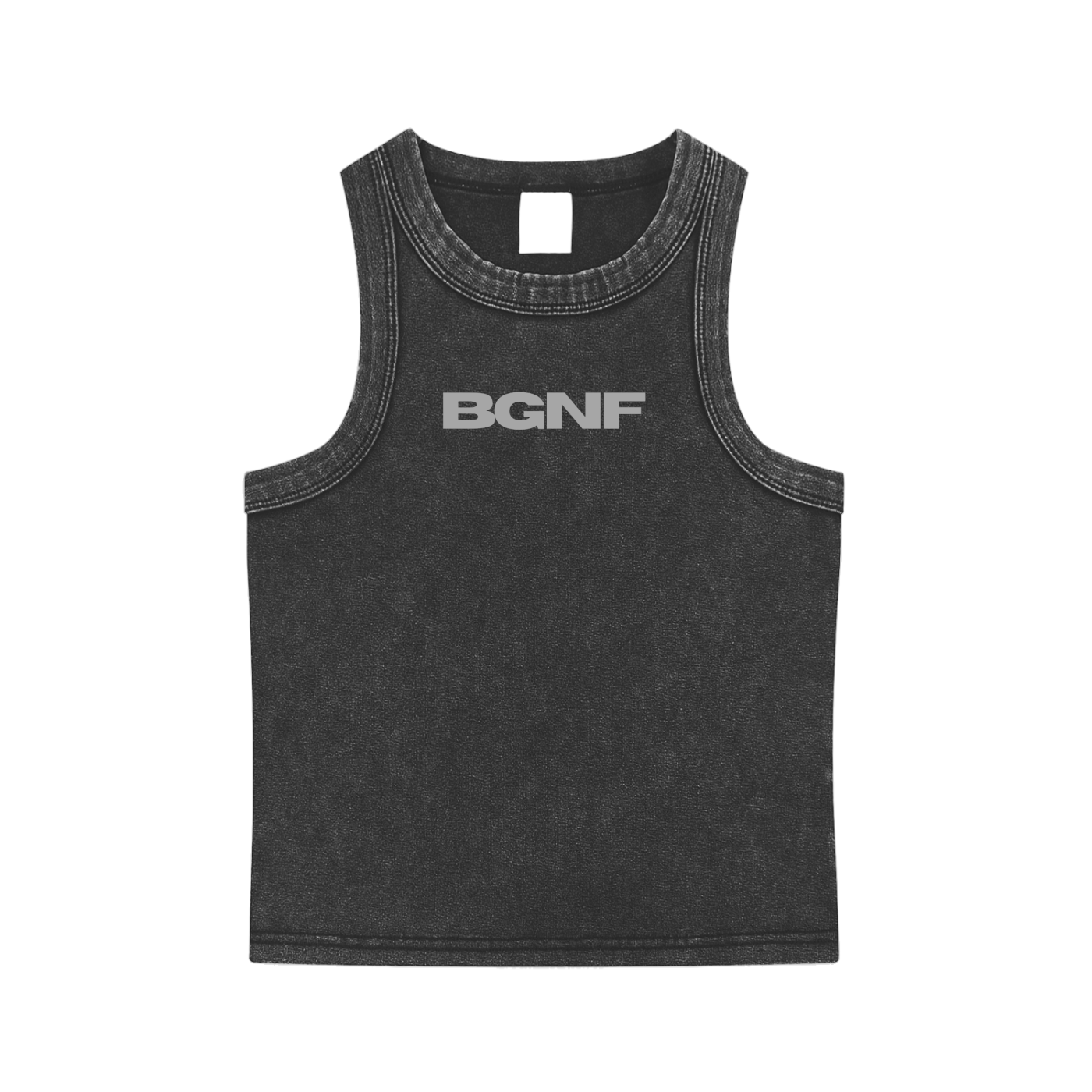 Women’s BGNF Logo Snow Washed Comfortable Tank Top