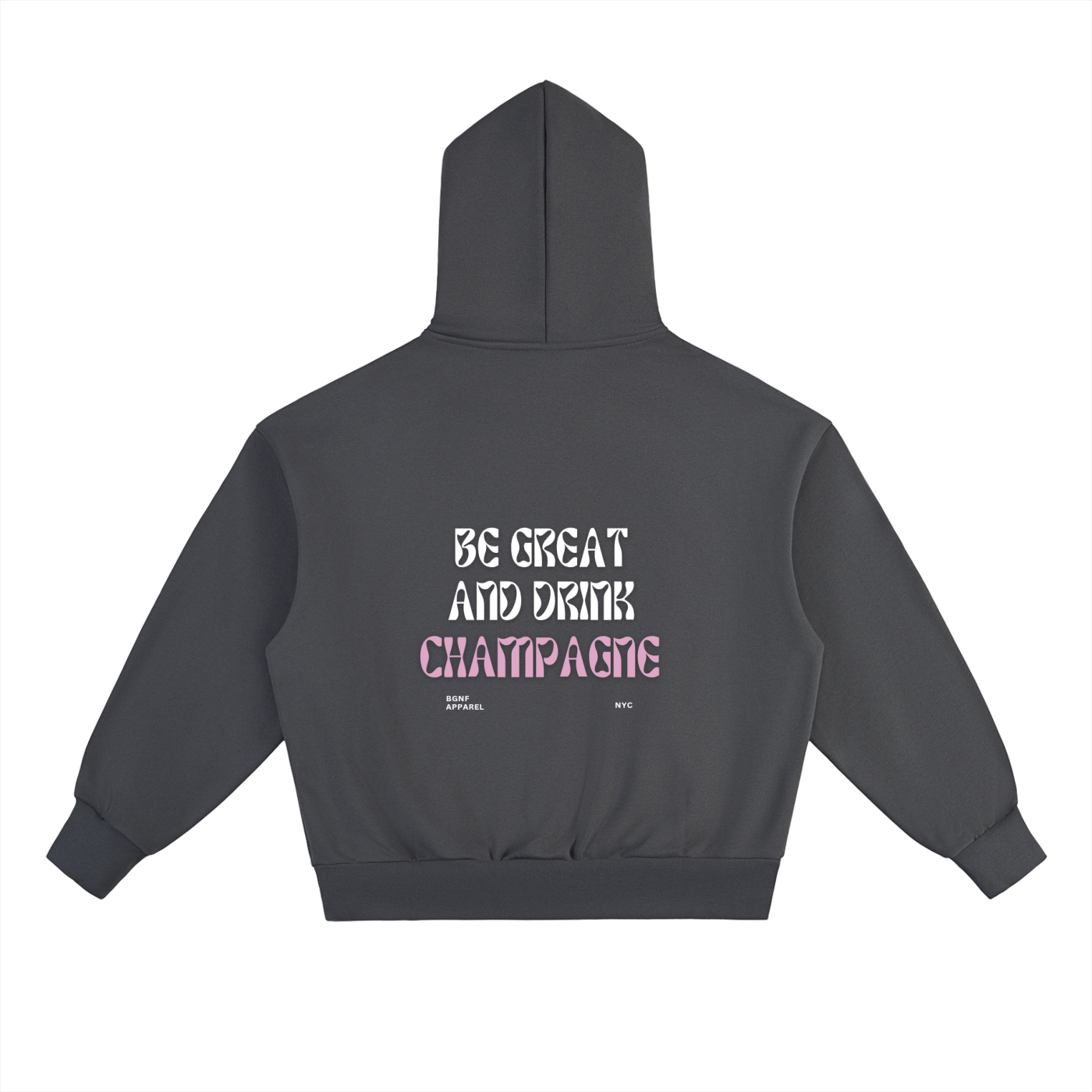 Bgnf Essential Heavyweight Fleece Champagne Hoodie